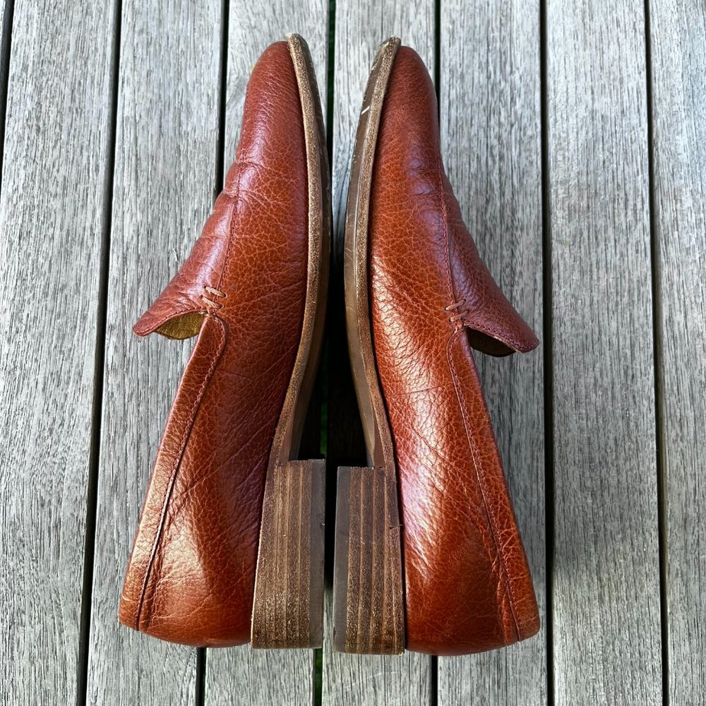 Madewell Brown Leather Loafers - Picture 6 of 10